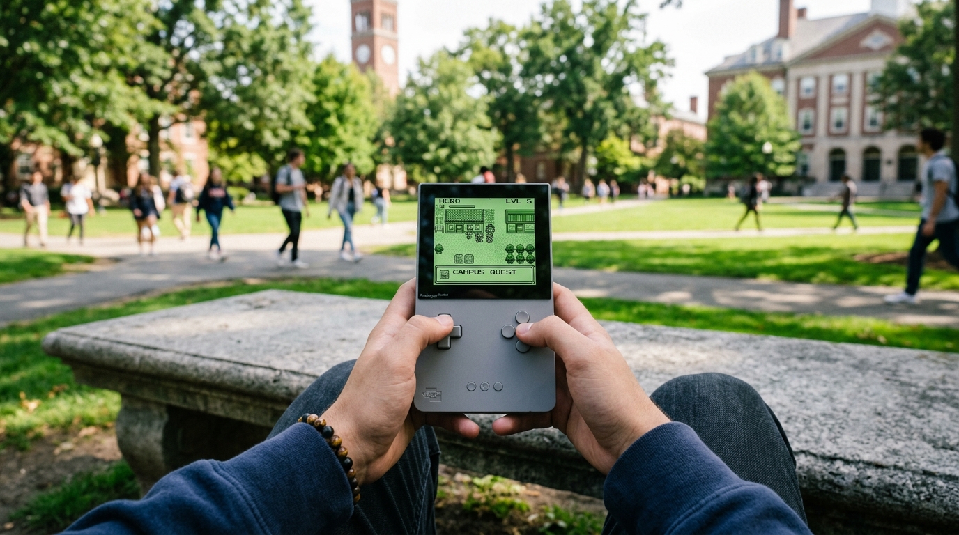 170 Créditos — Jogador no Console Portátil