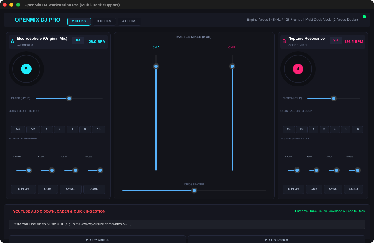 DIY-dj — Console Virtual