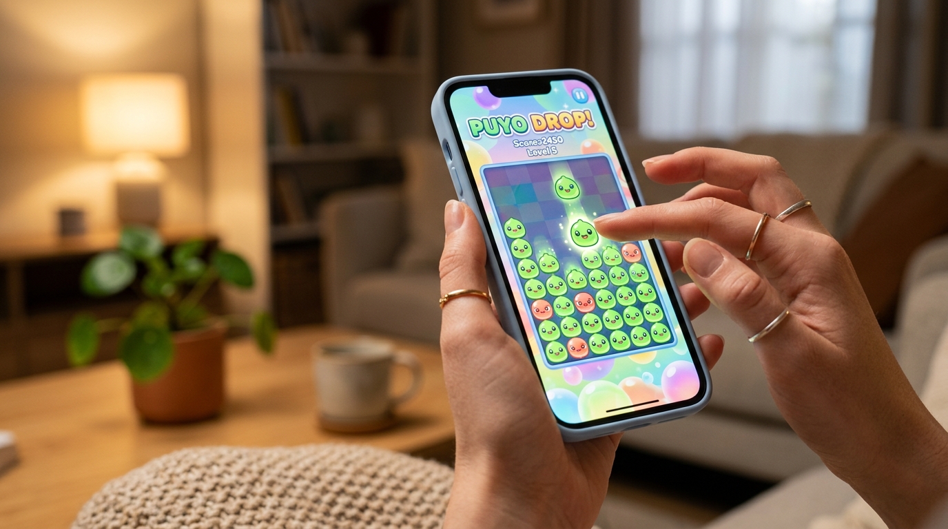 Kush Drop — Partida Casual Mobile