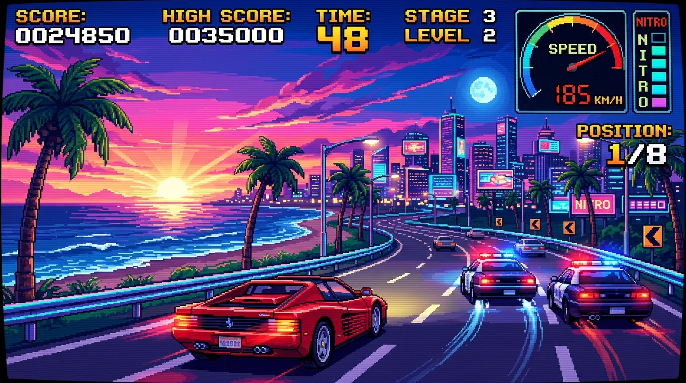 Escape From Leonida — Perseguição Policial
