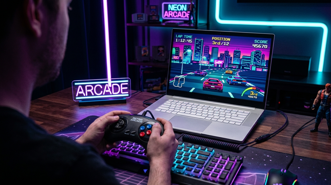 Escape From Leonida — Jogador em Ação